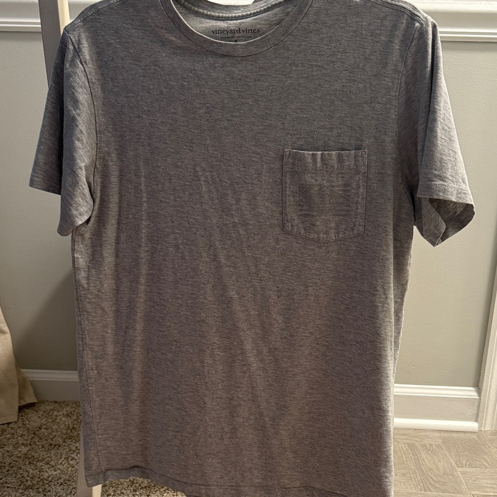 Vineyard Vines Charcoal Men's Short Sleeve Tee